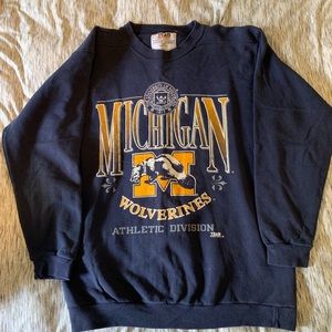Michigan Wolverines Vintage Sweatshirt